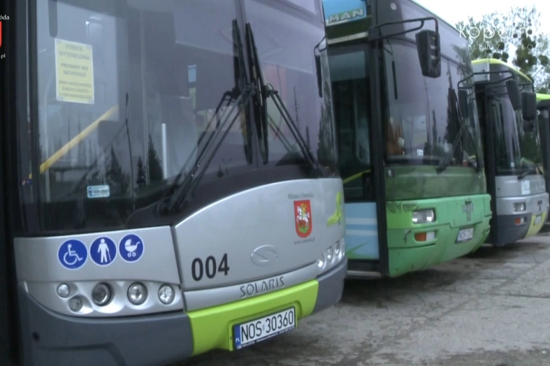 Nowoczesne autobusy w Ostródzie